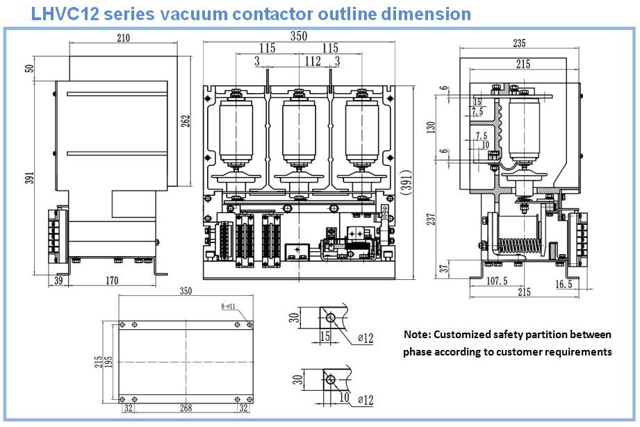 LHVC12 vacuum contavtor