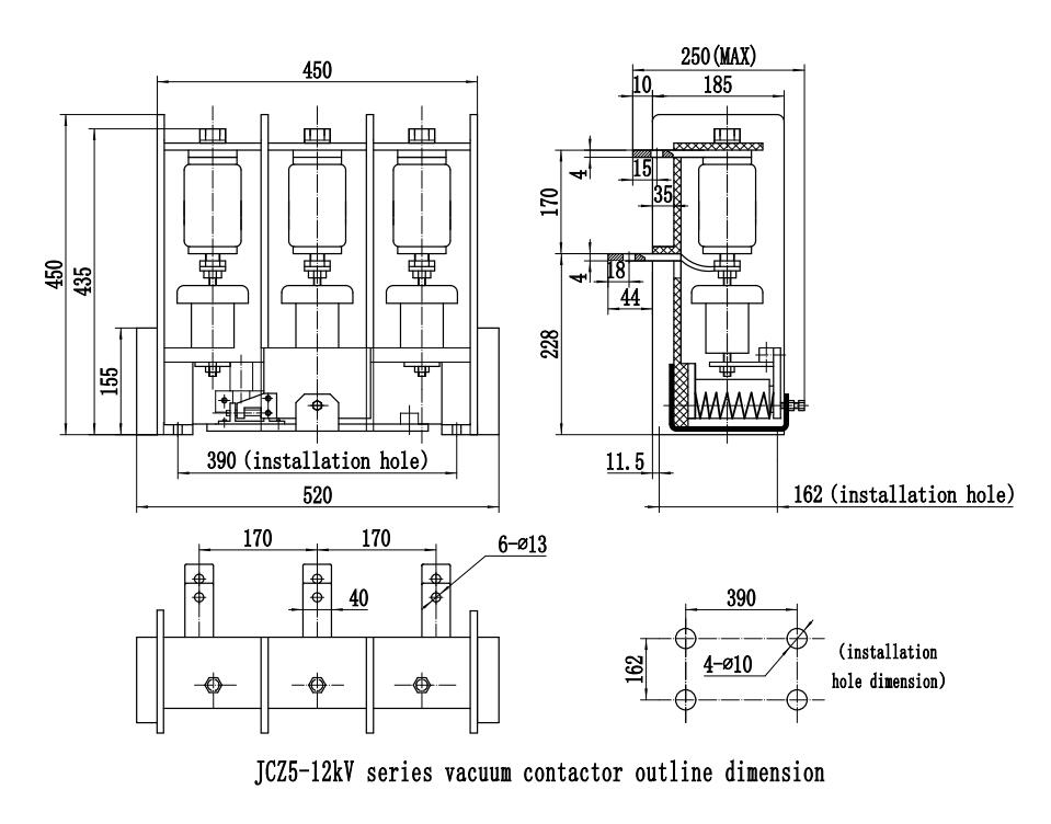 JCZ5-7.2/12-160/250/400/630